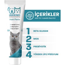 Muvicado Kedi Maltı - Kediler Için Tüy Yumağı Önleyici - Malt Paste  100G