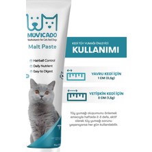 Muvicado Kedi Maltı - Kediler Için Tüy Yumağı Önleyici - Malt Paste  100G