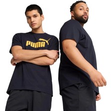 Puma Ess No. 1 Logo Tee Erkek Regular Fit Baskılı T-Shirt 68253316
