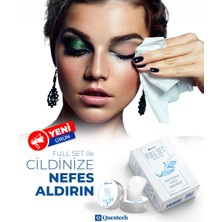 Quentech Full Set Kirpik ve Göz Çevresi Temizleme Köpüğü ve Mendili
