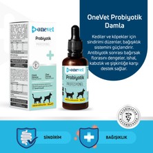 OneVet Prebiotik Damla Kedi ve Köpekler İçin Sindirme ve Vücut Direnci Destekleyici Vitamin Takviyesi Şurup 50 ml
