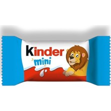 Kinder Schokolade Mini Süt Dolgulu Sütlü Çikolata 120 gr