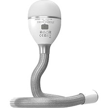 Storemax Snake Light 2 Ayar Kademeli Esnek ve Şarj Edilebilir Lamba, Yılan Işık