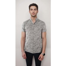 Coonless Erkek Polo Yakalı Antrasit Tshirt