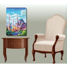 Dudu Gift 140 Parça Ahşap Puzzle Tablo. 25 x 35  cm  Ölçülerinde. Askı Aparatı Ile. Kaliteli Uv Baskı Model-2