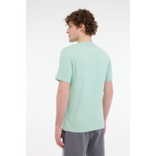 Lumberjack MB CT102 C Nk T-Sh 5fx A Mınt Erkek Kısa Kol T-Shirt