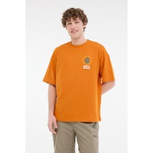 Lumberjack ml Star 11OTD1-27 5fx Turuncu Erkek Kısa Kol T-Shirt