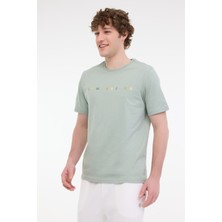 Lumberjack ml Mesus 11URBNG2022 5fx Yeşil Erkek Kısa Kol T-Shirt