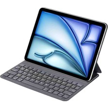 Fogy Apple iPad Air 13 /m2/m3 2024/2025 Uyumlu Case Magic Keyboard Folio Ultra Slim Klavyeli Kılıf