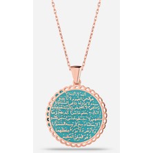 Meks Jewels Gümüş Ayetel Kürsi Kolye