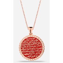 Meks Jewels Gümüş Ayetel Kürsi Kolye