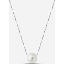 Meks Jewels Gümüş İnci Kolye