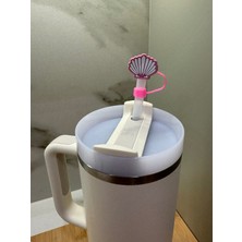 İly Store Stanley Pipet Tıpası, Pipet Kılıfı Aksesuarı, Toza ve Kire Karşı Koruma, Deniz Kabuğu