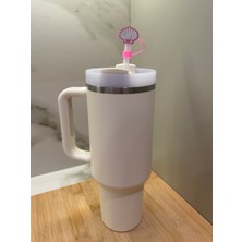 İly Store Stanley Pipet Tıpası, Pipet Kılıfı Aksesuarı, Toza ve Kire Karşı Koruma, Deniz Kabuğu