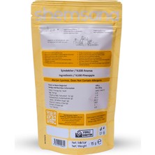 Shemsana Fırında Kurutulmuş Ananas 15 gr Şekersiz