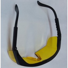 Ozcmax Korumalı Laboratuvar Gözlüğü - Sarı