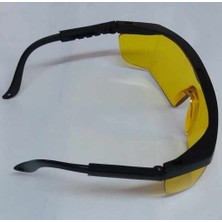 Ozcmax Korumalı Laboratuvar Gözlüğü - Sarı