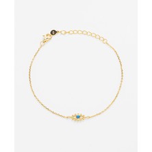 Meks Jewels Gümüş Göz Bileklik