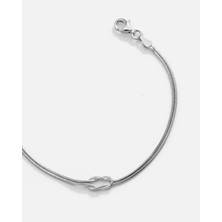 Meks Jewels Gümüş Düğüm Bileklik