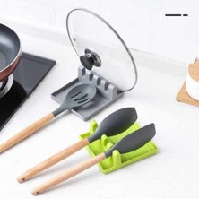 Ozcmax Çok Amaçlı Kaşık Altlığı Kepçe Altlığı Kapak Tutucu