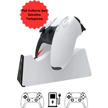 Blackbird Game Center Ps5 Stand 2 Kol Şarj Istasyonu Göstergeli Dock TP5-0518B