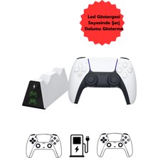 Blackbird Game Center Ps5 Stand 2 Kol Şarj Istasyonu Göstergeli Dock TP5-0518B