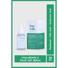 The Soo Lab Kuru Ve Hassas Ciltler İçin Hyaluronic Acid, Folic Acid Serum | 30 ml