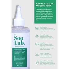 The Soo Lab Kuru Ve Hassas Ciltler İçin Arındırıcı Tonik | Panthenol, Allantoin, Centella, Aloe Vera | 200 ml