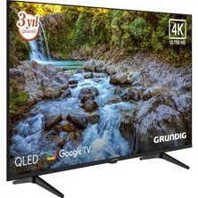 Grundig 43 GJQ 9100 43" 108 Ekran Uydu Alıcılı 4K Ultra HD Google QLED TV