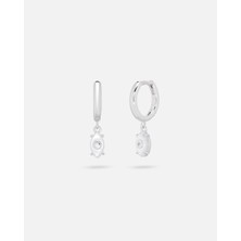 Meks Jewels Sedef Taşlı Gümüş Göz Küpe