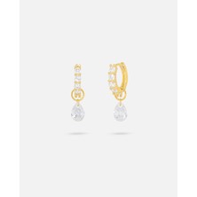 Meks Jewels Gümüş Damla Küpe