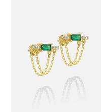 Meks Jewels Tasarım Gümüş Küpe