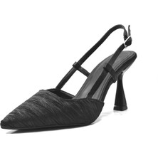 Beety 196.815 Siyah Abiye Stiletto Kadın Topuklu Ayakkabı
