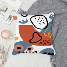 Çift Taraf Baskılı Gizli Di Özel Tasarım Süet Dokulu Kırlent Kılıfı Takımı 203