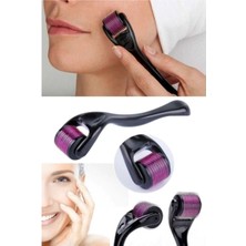 Dermaroller Saç Çıkarıcı 540 Iğneli Derma Roller Cilt Bakım Dermapen 0.5 mm Saç Sakal Çıkarıcı Alet