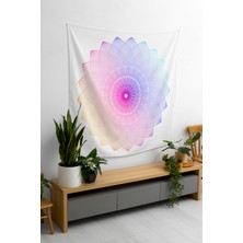 Bohem,yoga, Meditasyon,burçlar ve Mandala Temalı,  Duvar Örtüsü 49