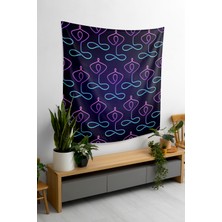 Bohem,yoga, Meditasyon,burçlar ve Mandala Temalı,  Duvar Örtüsü 37