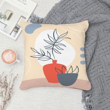 Çift Taraf Baskılı Gizli Di Özel Tasarım Süet Dokulu Kırlent Kılıfı Takımı 194