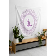 Bohem,yoga, Meditasyon,burçlar ve Mandala Temalı,  Duvar Örtüsü 43