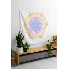 Bohem,yoga, Meditasyon,burçlar ve Mandala Temalı,  Duvar Örtüsü 70