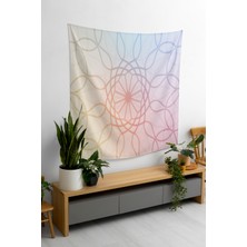 Bohem,yoga, Meditasyon,burçlar ve Mandala Temalı,  Duvar Örtüsü 119