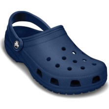 Crocs Classic Unisex Terlik 10001 Navy Renkli Kauçuk Tabanlı Konforlu ve Sürdürülebilir Tasarım