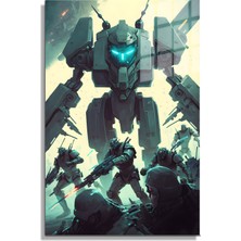 Marsilyan Space/uzay Yapay Zeka Özel Tasarım Cam Tablo Ofis, Mutfak Çocuk Odası, Salon 57