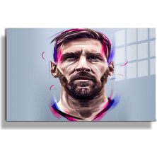 Marsilyan Ikonik Fotoğraflar,spor Fotoğraflarları Yapay Zeka Destekli, 3D Dekoratif Baskı Cam Tablo 219