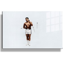 Marsilyan Ikonik Fotoğraflar,spor Fotoğraflarları Yapay Zeka Destekli, 3D Dekoratif Baskı Cam Tablo 235