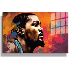 Marsilyan Ikonik Fotoğraflar,spor Fotoğraflarları Yapay Zeka Destekli, 3D Dekoratif Baskı Cam Tablo 176