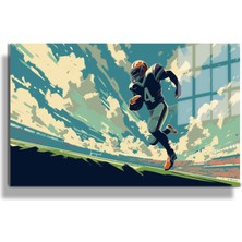 Marsilyan Ikonik Fotoğraflar,spor Fotoğraflarları Yapay Zeka Destekli, 3D Dekoratif Baskı Cam Tablo 190