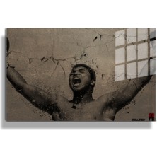 Marsilyan Ikonik Fotoğraflar,spor Fotoğraflarları Yapay Zeka Destekli, 3D Dekoratif Baskı Cam Tablo 233