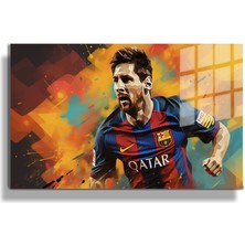 Marsilyan Ikonik Fotoğraflar,spor Fotoğraflarları Yapay Zeka Destekli, 3D Dekoratif Baskı Cam Tablo 182