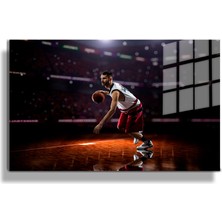 Marsilyan Ikonik Fotoğraflar,spor Fotoğraflarları Yapay Zeka Destekli, 3D Dekoratif Baskı Cam Tablo 137